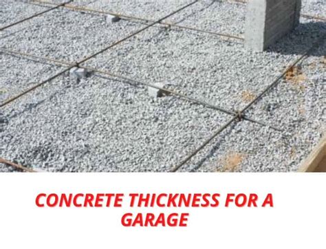 measuring concrete slab thickness|thinnest concrete slab recommended.